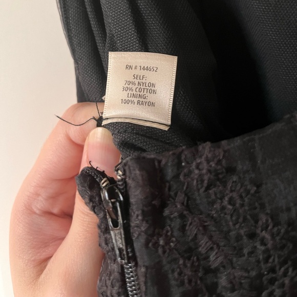 Stone Cold Fox Black Folsom Embroidered strapless romper sz XS brand size 1 - Picture 6 of 6